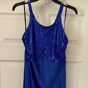 Blue Party Dress